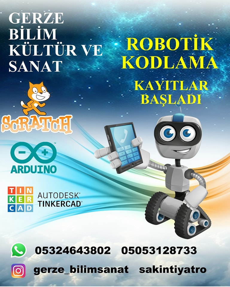 Çocuklar için Robotik Kodlama Kayıtları Başladı!